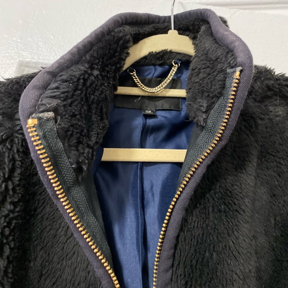 Jcrew Sherpa coat